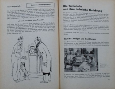 Schwabe "Der Tankwart" Gasstation-Schoolbook 1955 (9265)